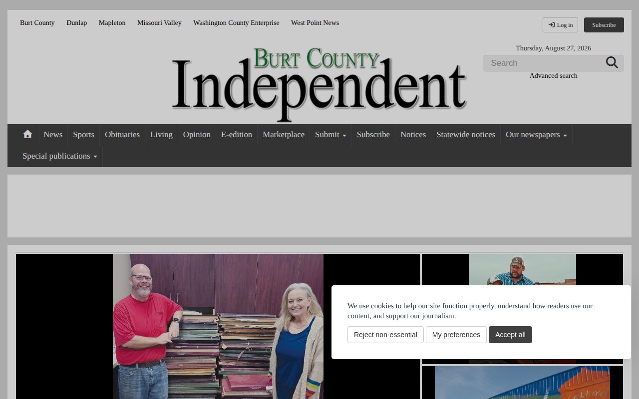 Burt County Independent local news source